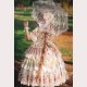 Tea Picking Girl Hime Lolita Dress OP by Cat Fairy (CF31)